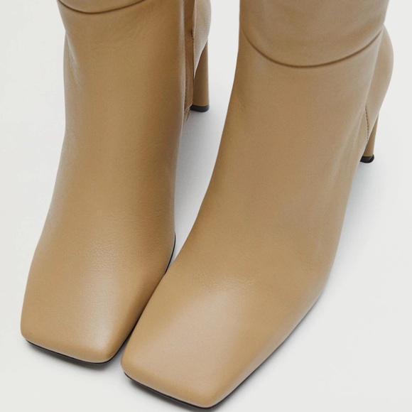 Mango bovine leather boots bloggers favorite - Picture 9 of 16